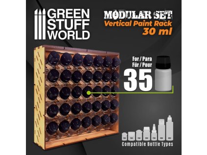 MODULAR SET VERTICAL PAINT FOR 30 ML BOTTLES (MODELÁŘSKÝ ORGANIZÉR)