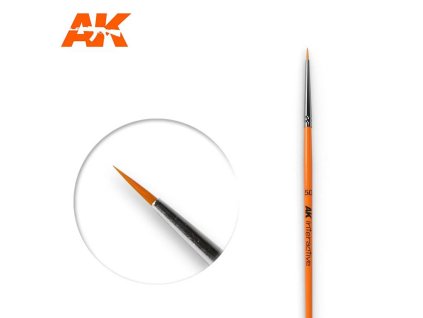 ROUND: BRUSH 5/0 SYNTHETIC