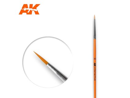 ROUND: BRUSH 3/0 SYNTHETIC