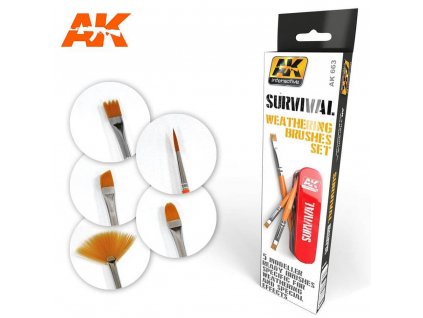 SET: SURVIVAL WEATHERING BRUSH