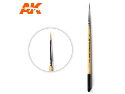 AK PREMIUM: ŠTĚTCE: SIBERIAN KOLINSKY BRUSH 2