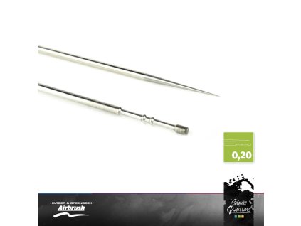JEHLA 0,2MM - EVOLUTION, INFINITY, ULTRA A GRAFO (NÁHRADNÍ DÍLY PRO AIRBRUSH)