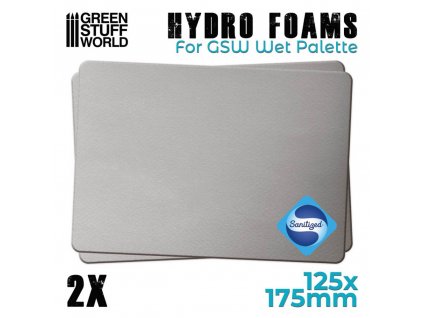 WET PALETTE: GSW - HYDRO FOAM SHEET - PACK