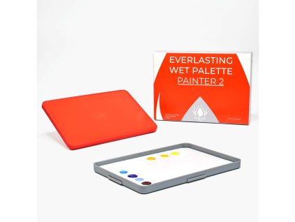 WET PALETTE: PAINTER V2 (MOKRÁ PALETA)  15 SHEETS + 2 FOAMS