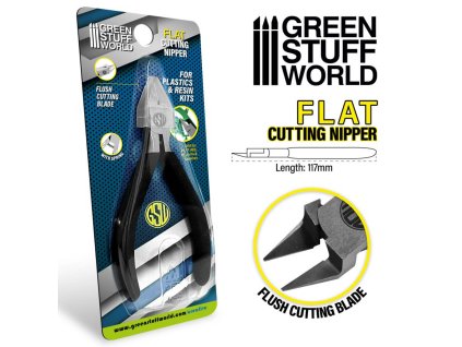 NIPPERS: FLAT CUTTING (MODELÁŘSKÉ KLEŠTĚ)