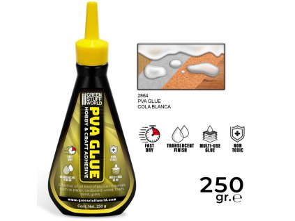 PVA GLUE: 250GR (LEPIDLO)