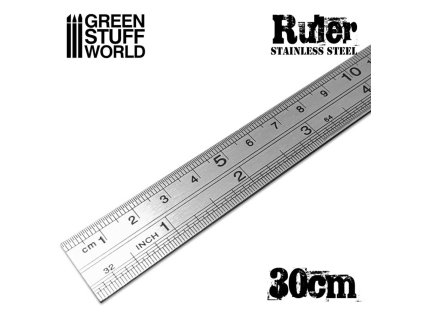 HOBBY METAL RULER 30CM (OCELOVÝ METR)