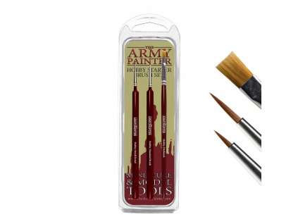 SET: HOBBY STARTER BRUSH (ZÁKLADNÍ SET ŠTĚTCŮ)