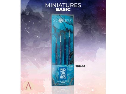 SET: MINIATURES BASIC BRUSHES (SET ŠTĚTCŮ)