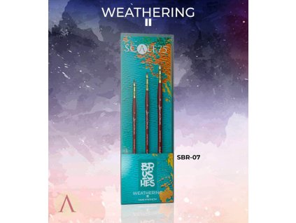 SET: WEATHERING II BRUSHES (SET ŠTĚTCŮ)