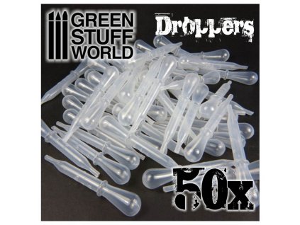 50X PLASTIC DROPPER 1,5ML