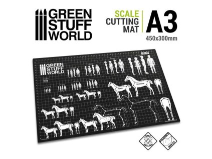 CUTTING MAT: SCALE A3 (PRACOVNÍ PODLOŽKA)
