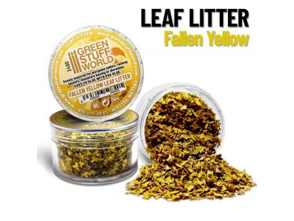 TUFTY A TRÁVA: LEAF LITTER - FALLEN YELLOW