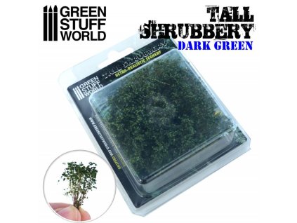 TUFTS: TALL SHRUBBERY - DARK GREEN