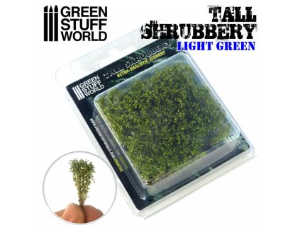 TUFTS: TALL SHRUBBERY - LIGHT GREEN