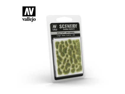 TUFTS: WILD TUFT - DRY GREEN