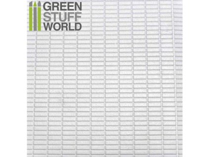 ABS PLASTICARD: MEDIUM RECTANGLES (VZOROVANÁ PLASTOVÁ DESKA)