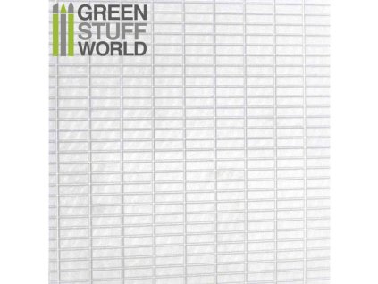 ABS PLASTICARD: LARGE RECTANGLES (VZOROVANÁ PLASTOVÁ DESKA)