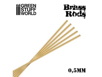 BRASS RODS: 0.5MM