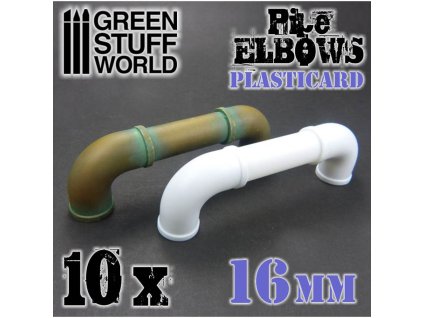PLASTICARD ELBOWS: S 16MM  (10x)