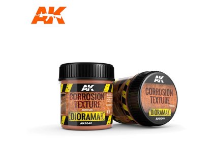 AK INTERACTIVE DIORAMA PASTE: CORROSION TEXTURE  (acrylic)