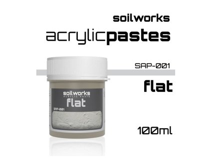 SCALE75 SOILWORKS - ACRYLIC DIORAMA PASTE FLAT
