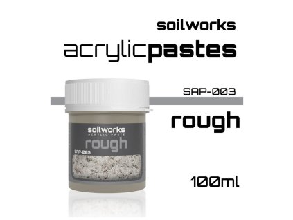 SCALE75 SOILWORKS - ACRYLIC DIORAMA PASTE ROUGH