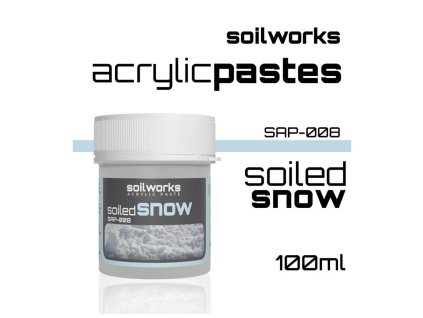 SCALE75 SOILWORKS - DIORAMA PASTE SOILED SNOW