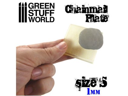 TEXTURE PLATE: CHAINMAIL - S SIZE 1MM