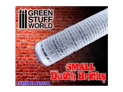 ROLLING PIN: SMALL DUTCH BRICKS (TEXTUROVACÍ VÁLEČEK)
