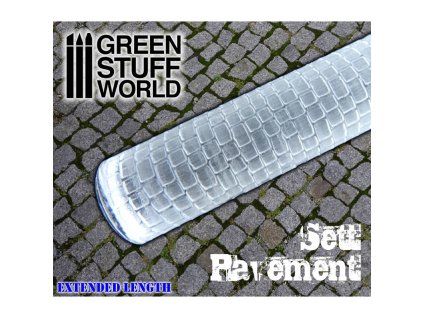 ROLLING PIN: SETT PAVEMENT (TEXTUROVACÍ VÁLEČEK)