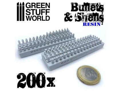 OBJECTS: BULLETS AND SHELLS RESIN SET