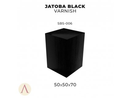 JATOBA: BLACK VARNISH-50X50X70