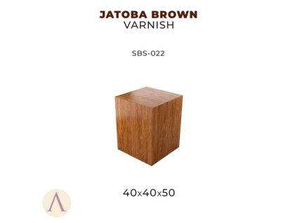 JATOBA BROWN VARNISH-40X40X50