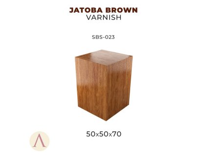JATOBA: BROWN VARNISH-50X50X70