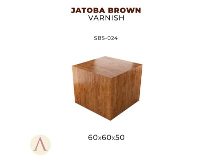 JATOBA: BROWN VARNISH-60X60X50