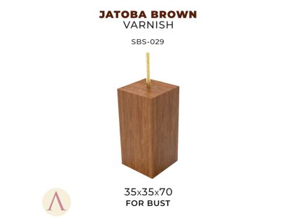 JATOBA BROWN VARNISH-35X35X70 BUST