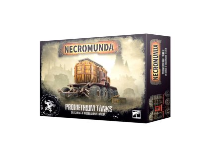 NECROMUNDA: PROMETHIUM TANKS ON CARGO-8 TRAILER