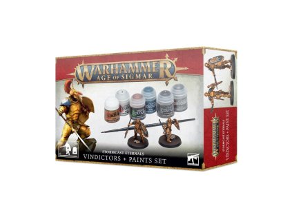 AGE OF SIGMAR: VINDICTORS + PAINT SET