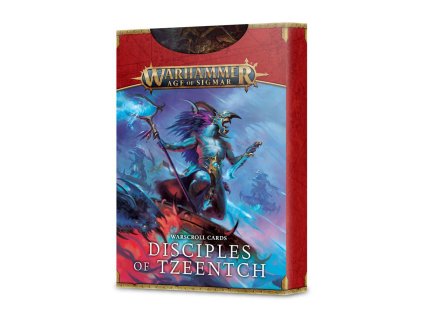 WARHAMMER AGE OF SIGMAR: DISCIPLES OF TZEENTCH - WARSCROLLS (STARÁ EDICE)