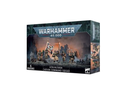 WARHAMMER 40K: ASTRA MILITARUM - CADIAN COMMAND SQUAD