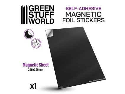 SHEET: MAGNETIC - SELF ADHESIVE