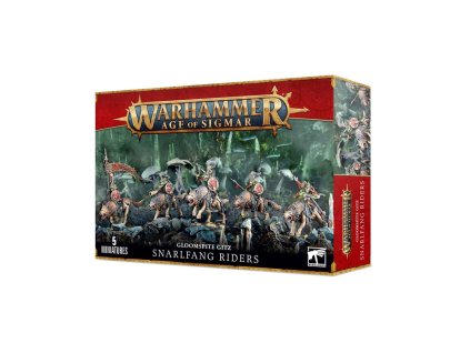 WARHAMMER AGE OF SIGMAR: GLOOMSPITE GITZ - SNARLFANG RIDERS