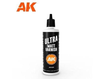 AK INTERACTIVE VARNISH: ULTRA MATT (ULTRA MATNÝ LAK)