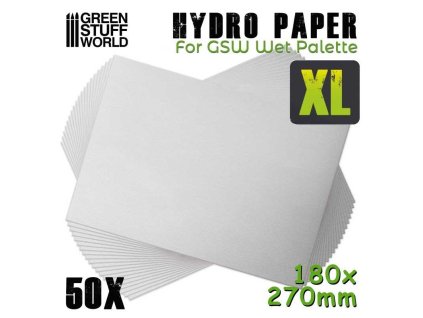 hydro paper for wet palette xl