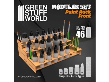 modular paint rack front