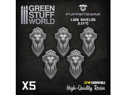 lion shields