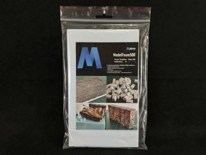 MODELFOAM 500 - 10MM (MODELÁŘSKÁ PĚNA)