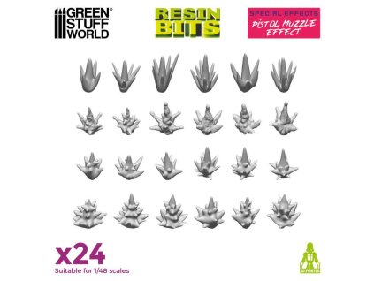 3d printed set pistol muzzle flash