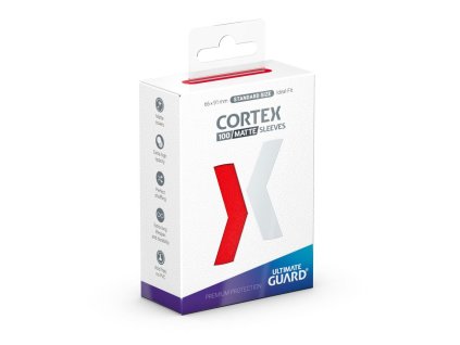 CORTEX SLEEVES STANDARD SIZE MATTE RED